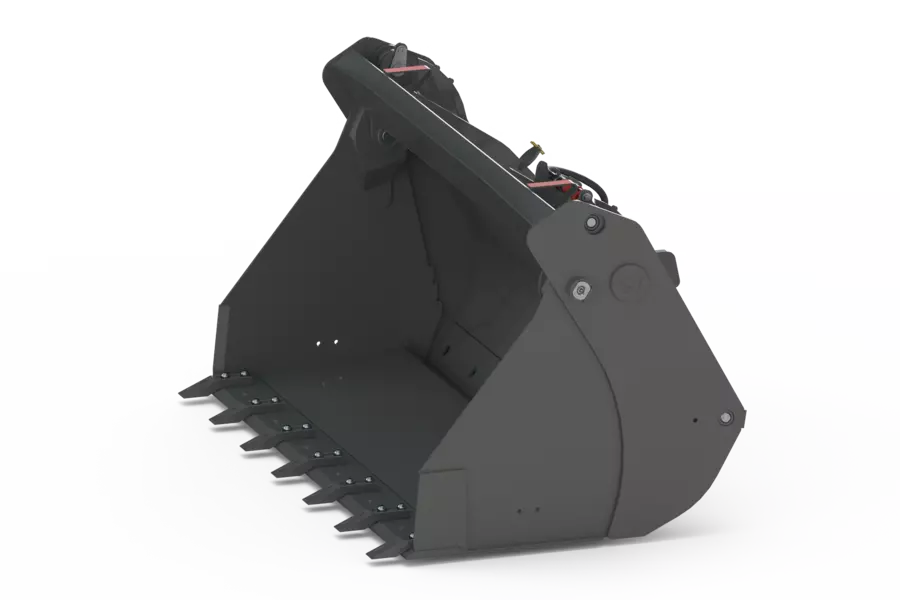 Wacker Neuson attachment, 4-in-1 shovel with fangs