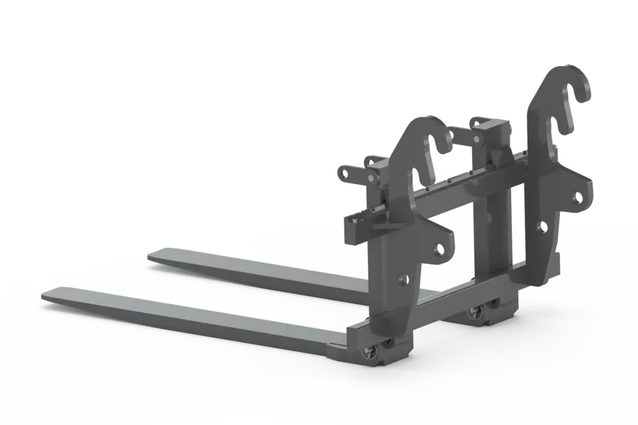 Wacker Neuson attachment, Fold-down pallet fork