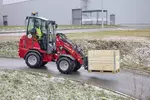 Weidemann Hoftrac 1290e im Einsatz