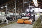 Weidemann telescopic wheel loader 9580T cabin with sweeper, application
