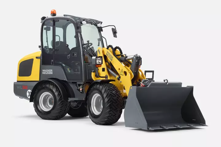 Wacker Neuson wheel loader WL32, Ergonomic workplace