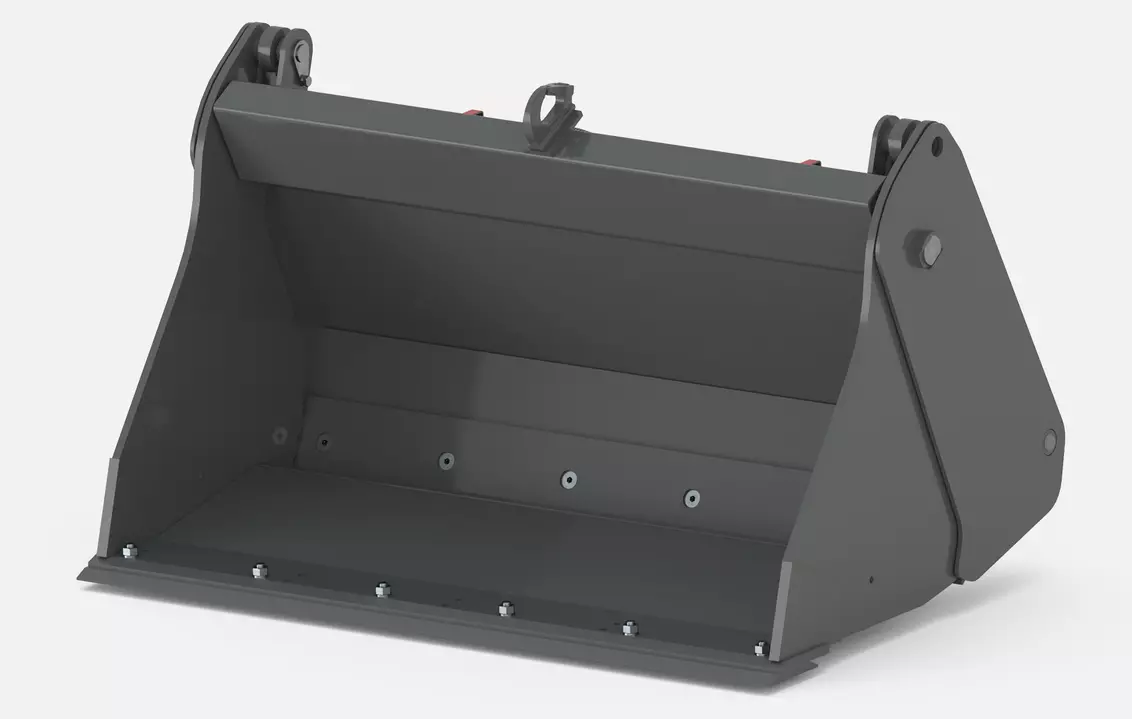 Weidemann attachment 4-in-1 bucket with interchangeable cutting edge, Studio