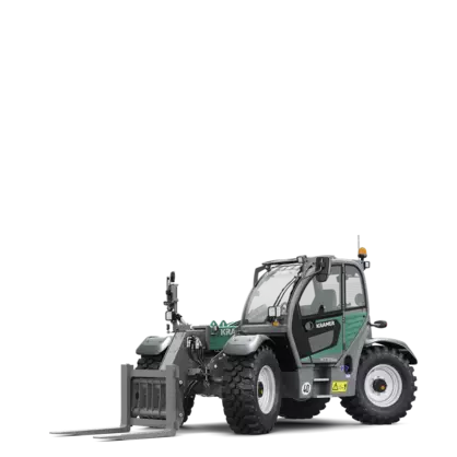The Kramer telehandler KT356 in a studio.