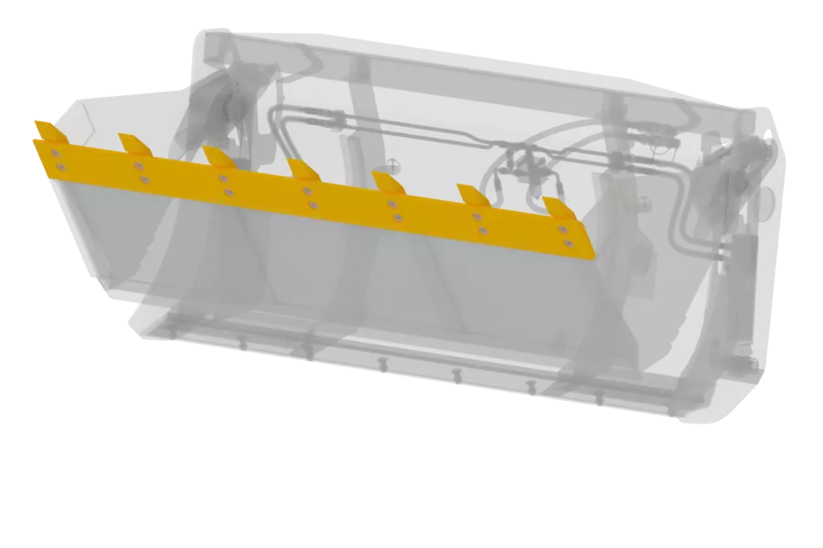 Wacker Neuson attachment, 4-in-1 shovel with fangs