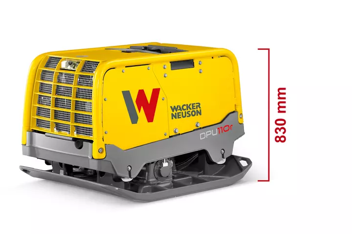 Vertical clearance vibratory 830 mm vibratory plate DPU110r