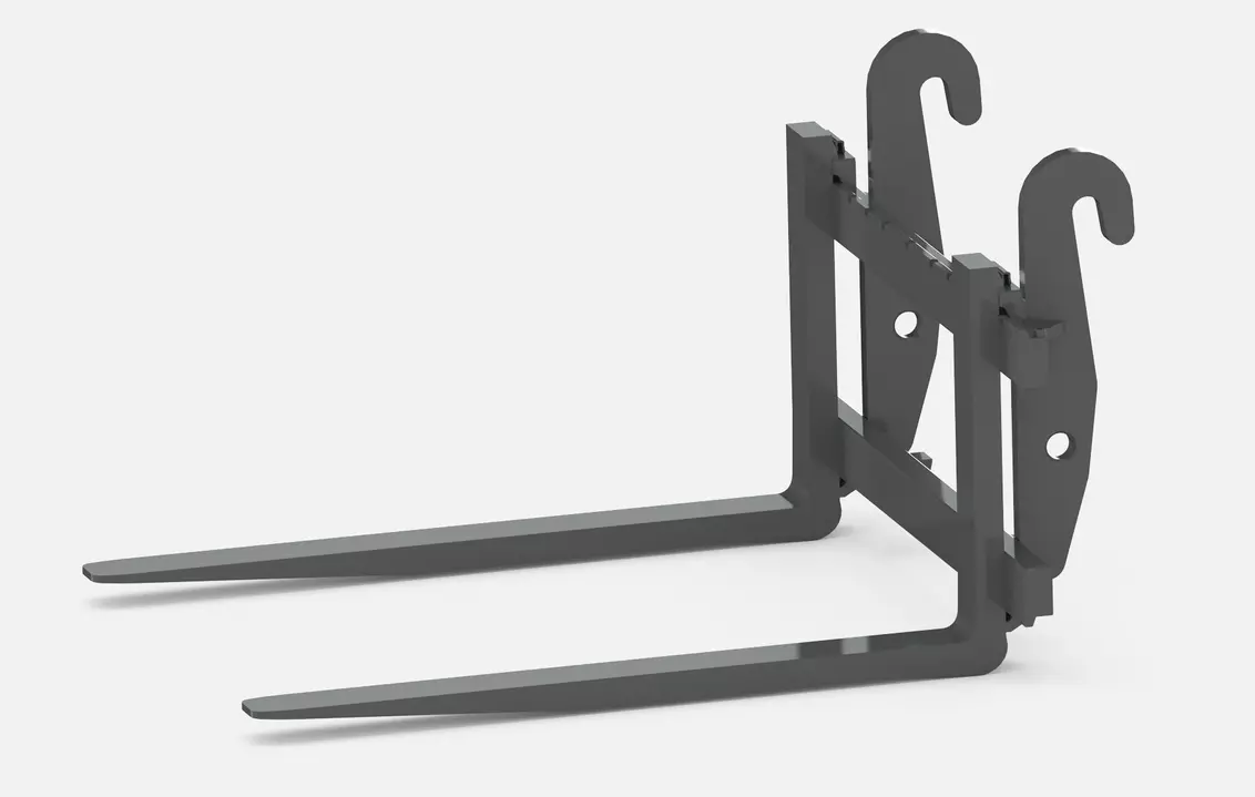 Weidemann attachment Pallet fork, Studio