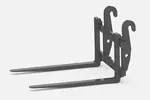 Weidemann attachment Pallet fork, Studio