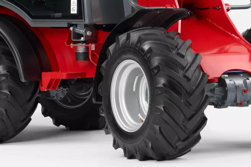 Weidemann Teleskopradlader 2080T, Bereifung