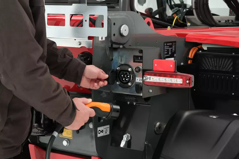 Weidemann Teleskoplader T4512e Lademöglichkeiten, Studio