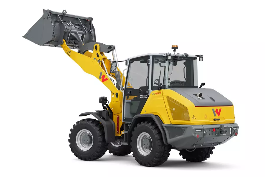Wacker Neuson wheel loader WL950 with 4-in-1 shovel