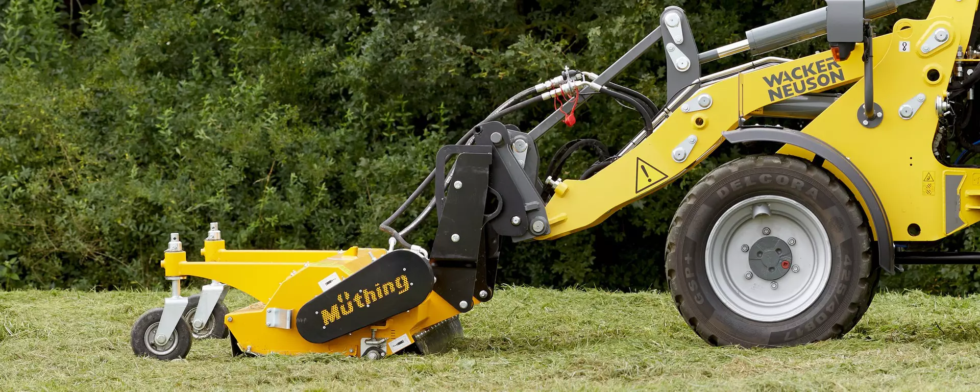 Wacker Neuson attachment, Mulcher