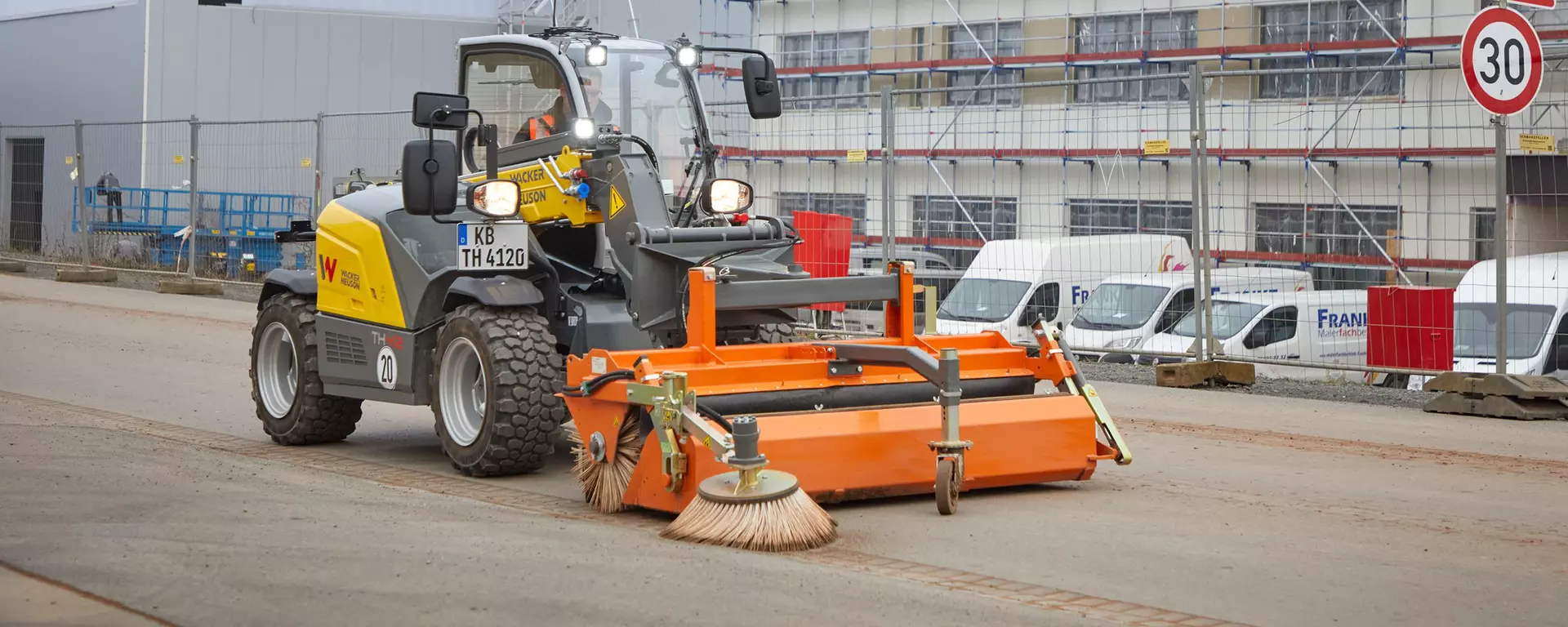 Wacker Neuson Anbaugeräte, Kehrmaschine 20 