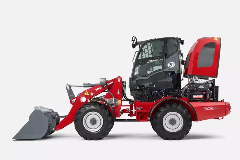Weidemann Radlader 3080, Kippbare Kabine