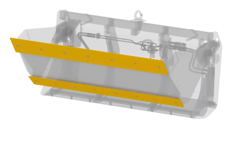Wacker Neuson attachment, 4-in-1 shovel with two interchangeable cutting edge