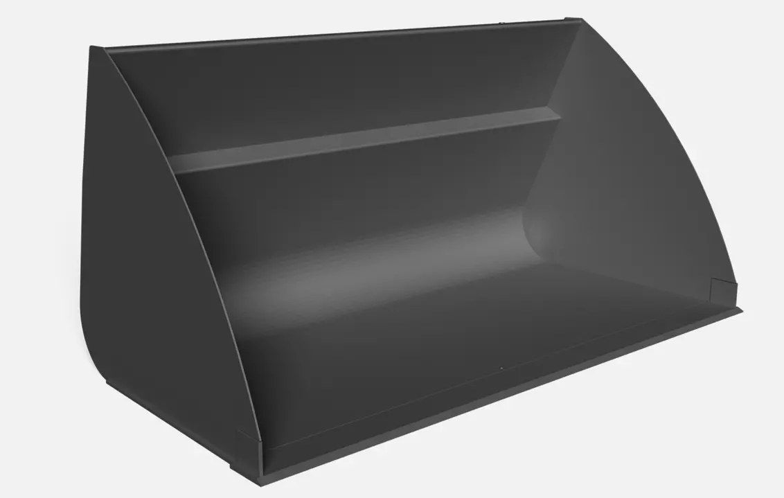 Weidemann attachment Light material bucket round, Studio