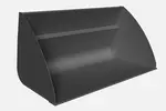Weidemann attachment Light material bucket round, Studio