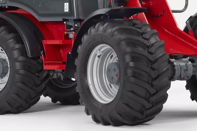 Weidemann Teleskopradlader 4080T, Bereifung