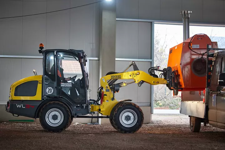 Wacker Neuson wheel loader WL34, Kinematics in general