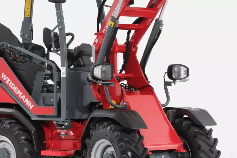 Weidemann Hoftrac 1390, Zwei Hubzylinder
