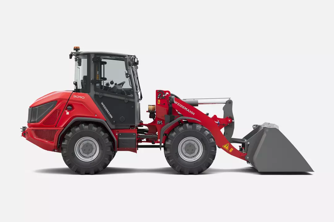 Weidemann  Radlader 3090 Kabine mit Leichtgewicht Eimer, studio