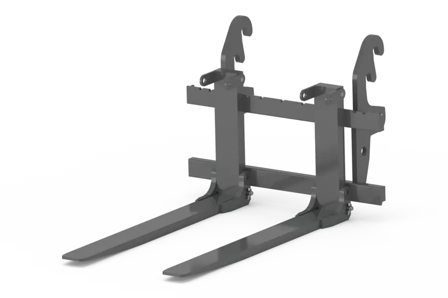 Wacker Neuson attachment, Fold-down pallet fork