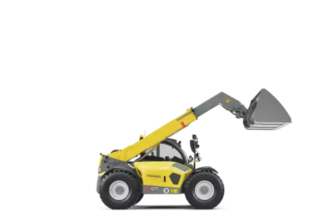 The Kramer telehandler 4507 in a studio.