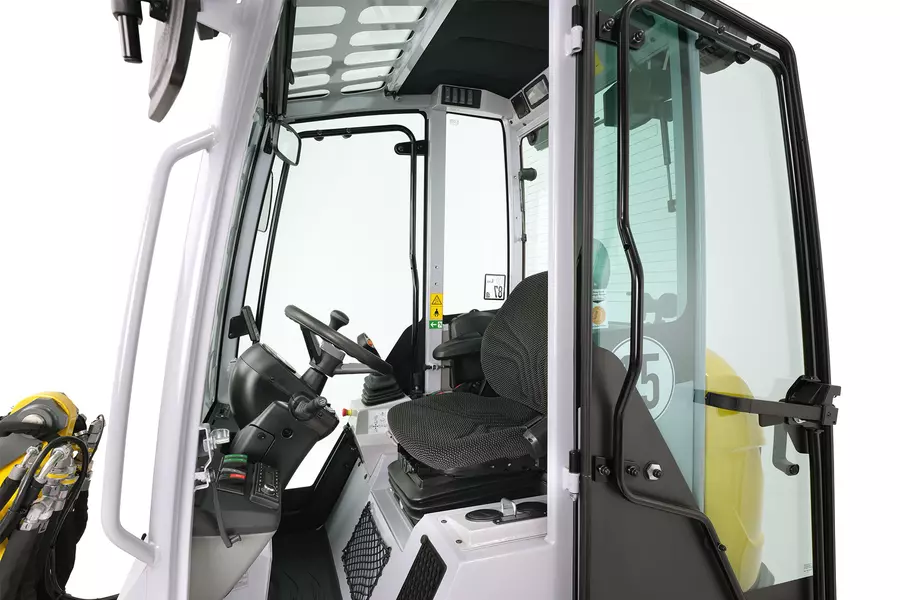 Wacker Neuson Radlader WL300e Detail Bild Studio