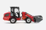 Weidemann Wheelloader 2080LPT cabin with grabbucket, studio