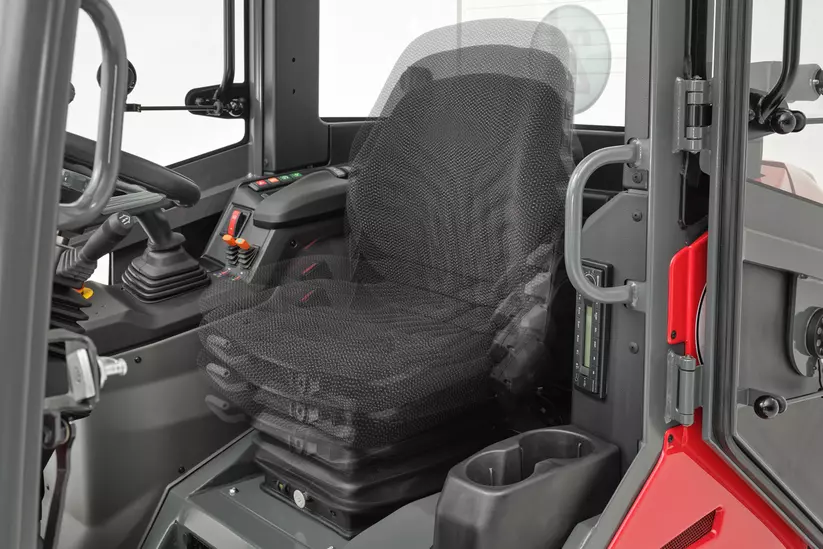 Weidemann Hoftrac 1390e Fahrersitz Joystick Konsole nicht mitfedernd, Studio